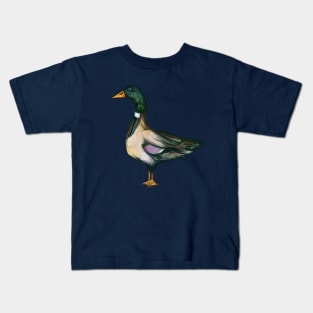 Mallard Duck Kids T-Shirt